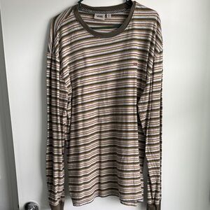 Vans striped long sleeve tee
